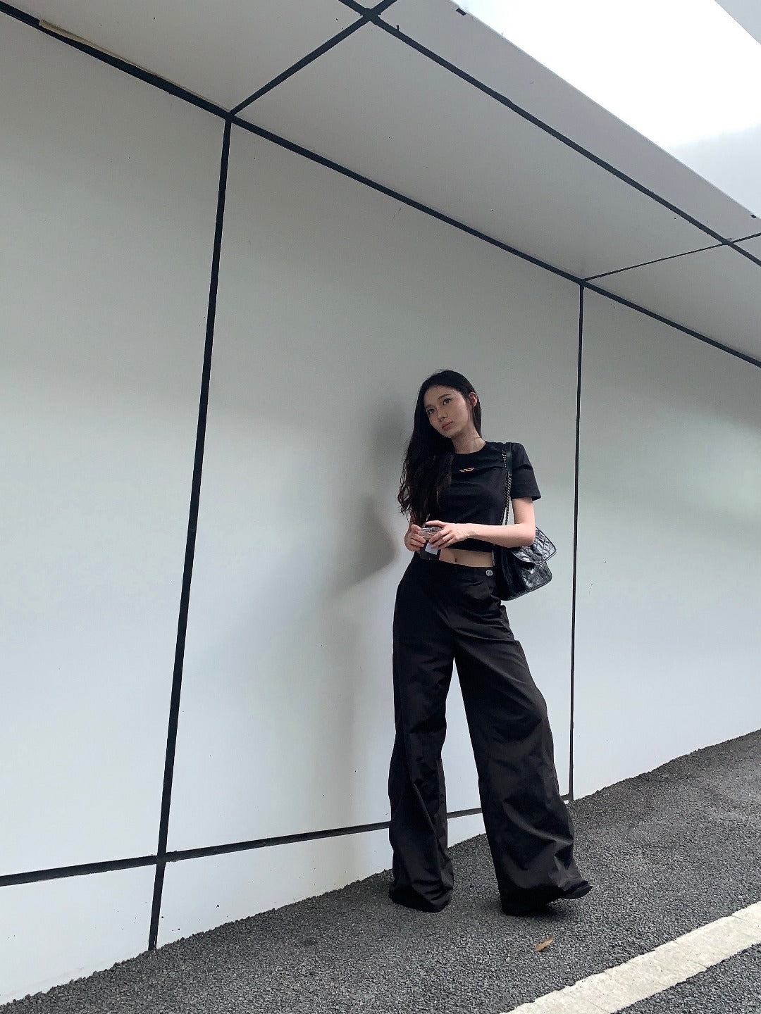 DJFL 短款T恤橘标
