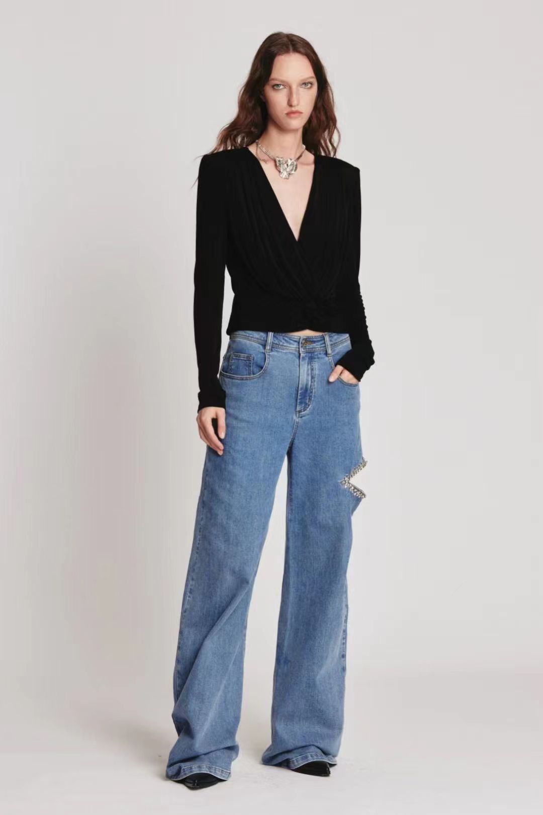 Lamerry牛仔长裤LWFS1K186