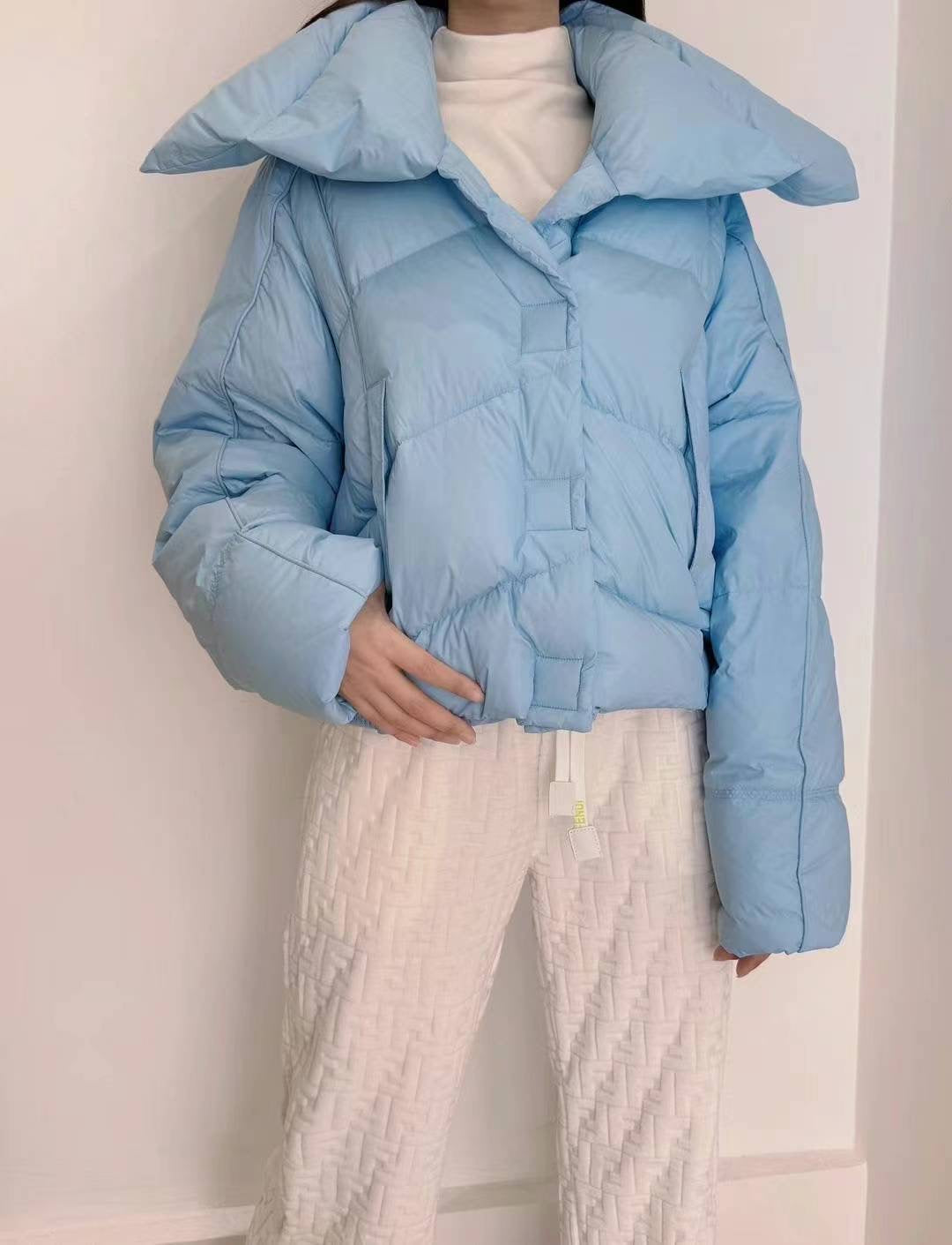 DI.AD 翻领短羽绒服