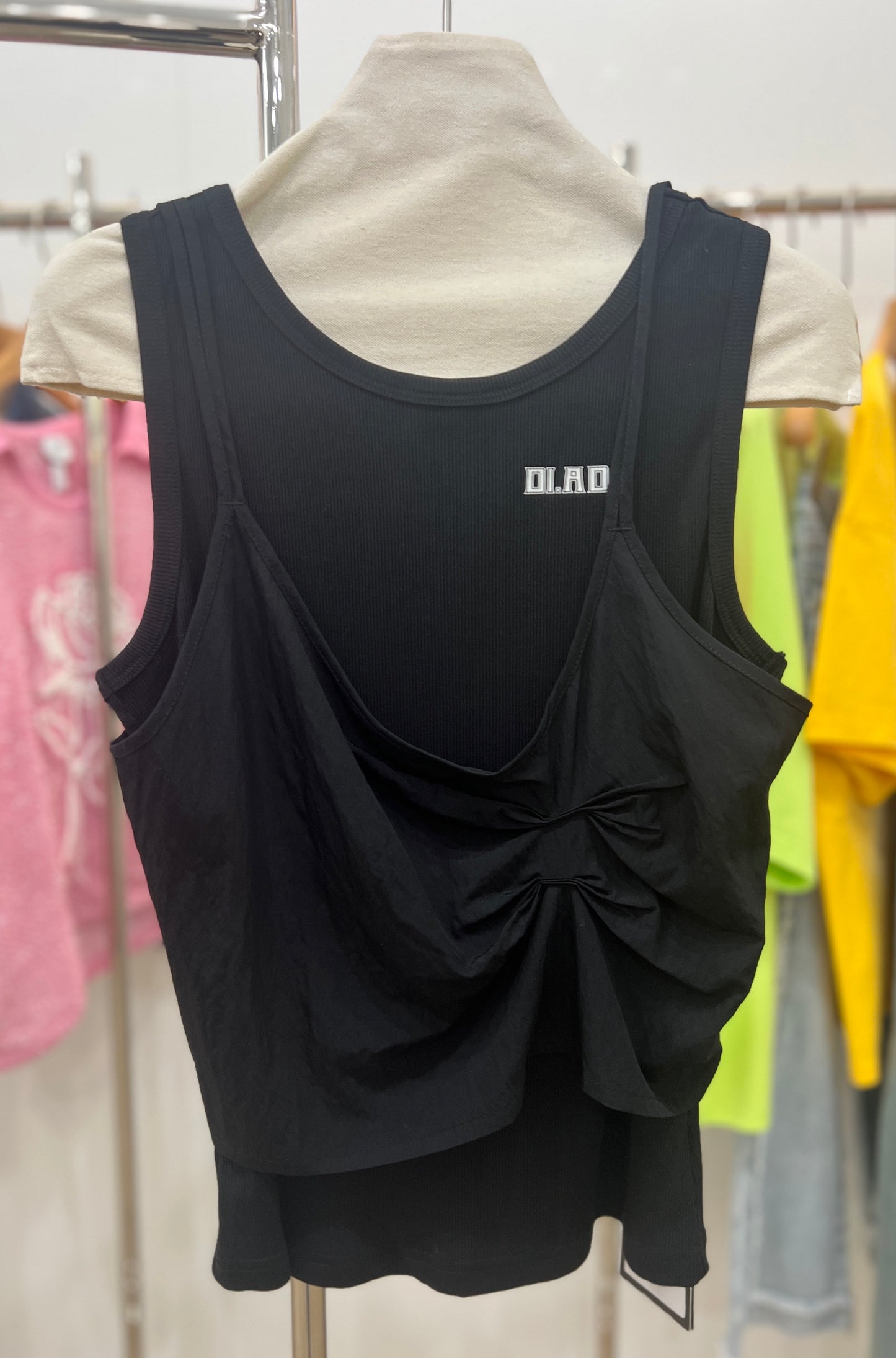 DI.AD 两件套叠穿吊带针织衫