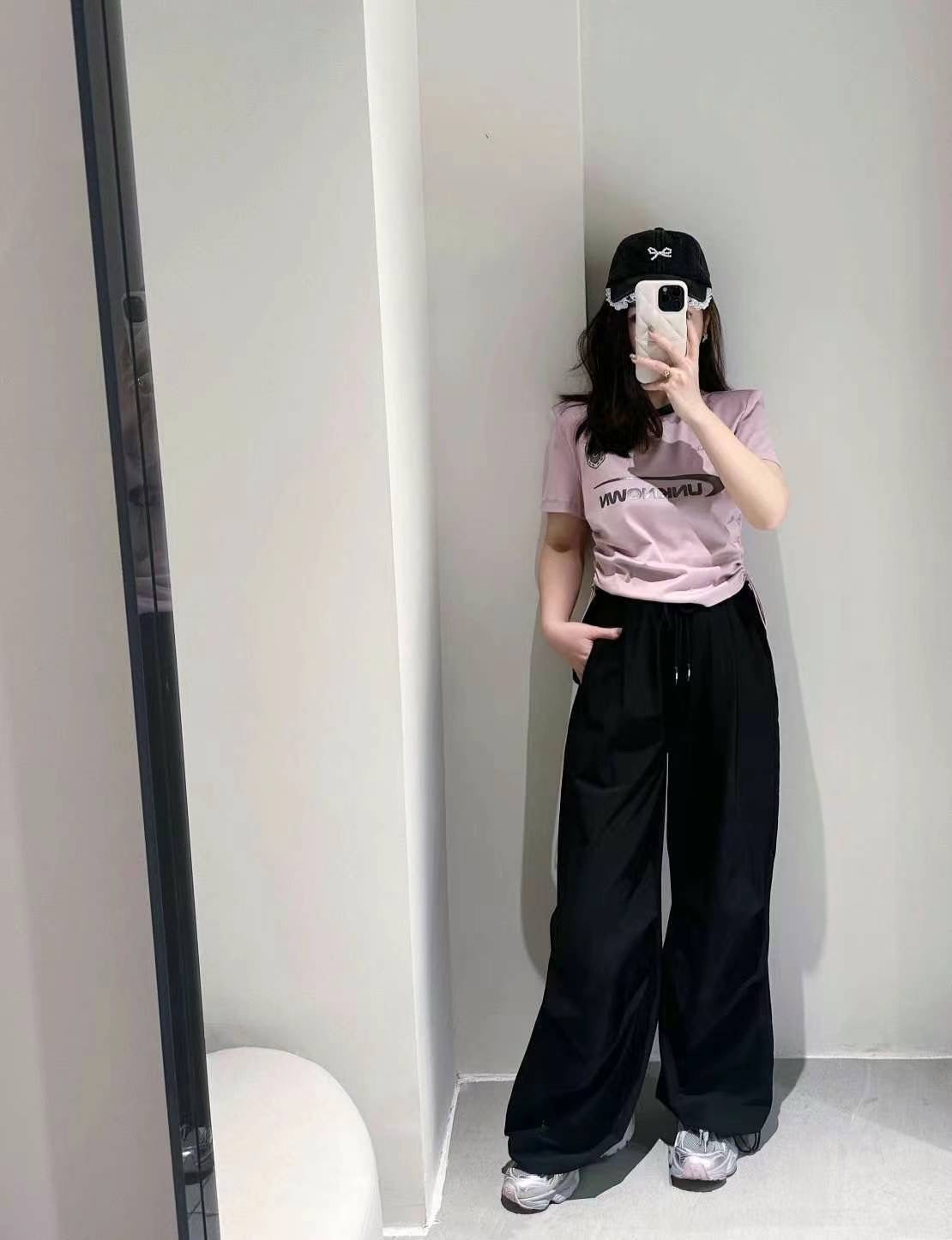 DI.AD 降落伞阔腿裤