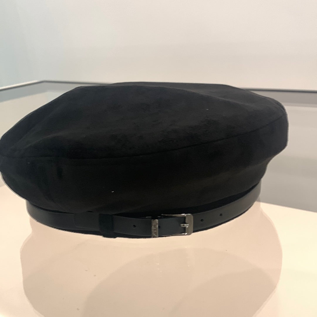 SGMode 黑色皮带扣贝雷帽10001