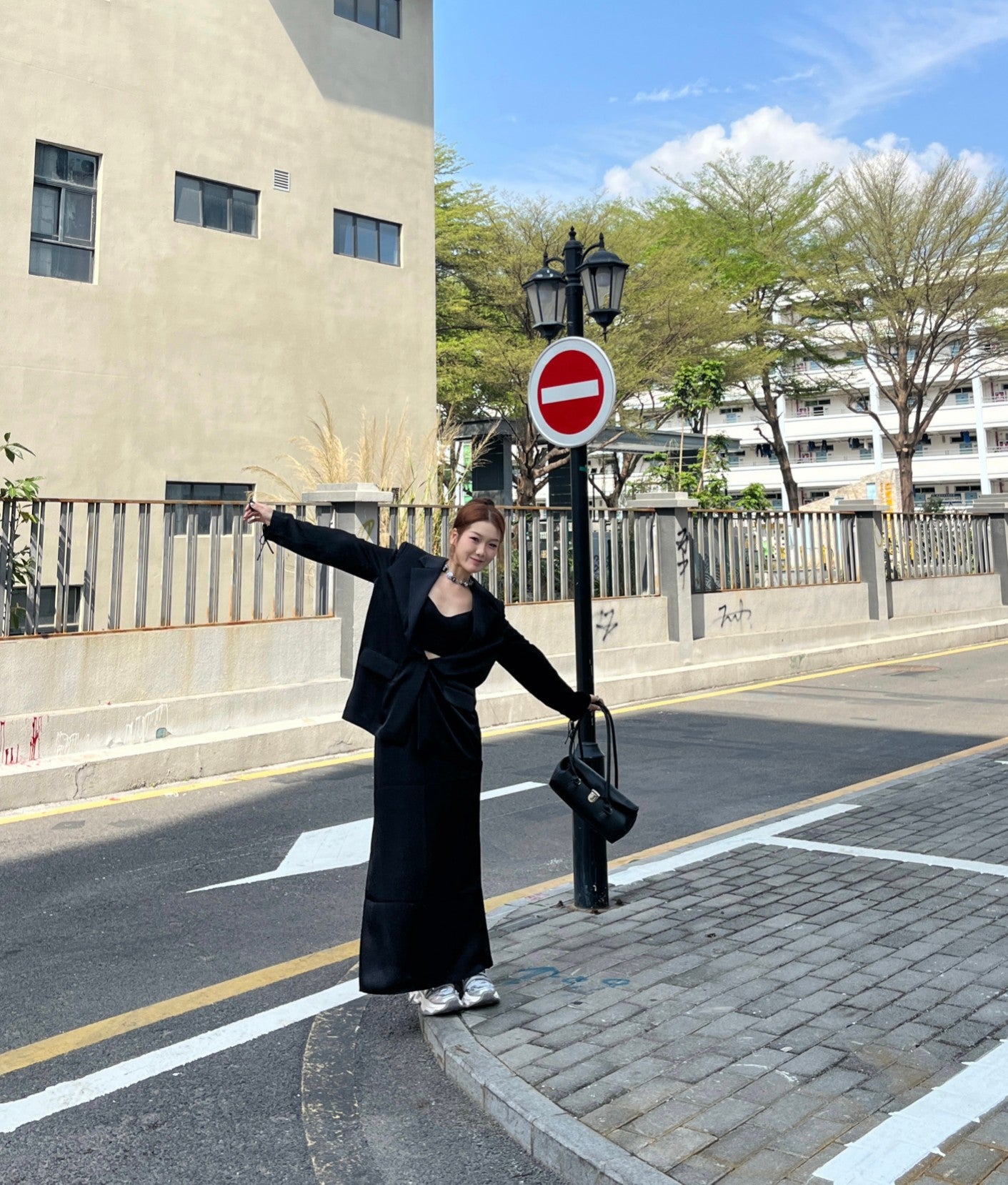 LAMERRY 醋酸烫钻西装