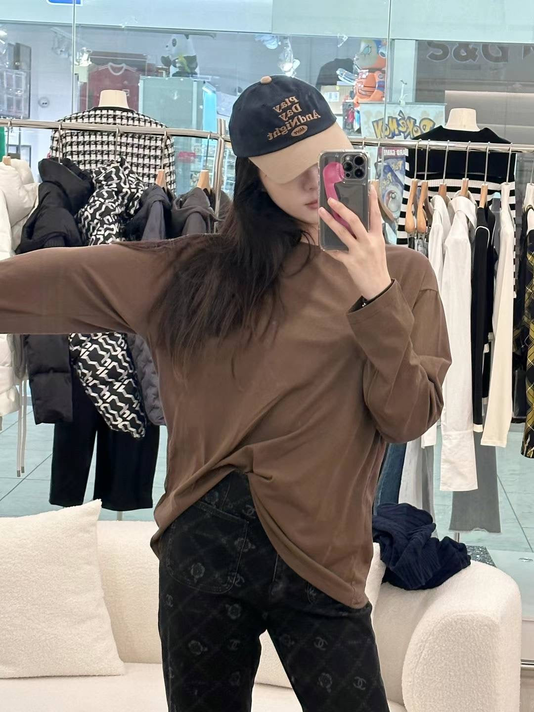 SGMode长袖宽松打底衫