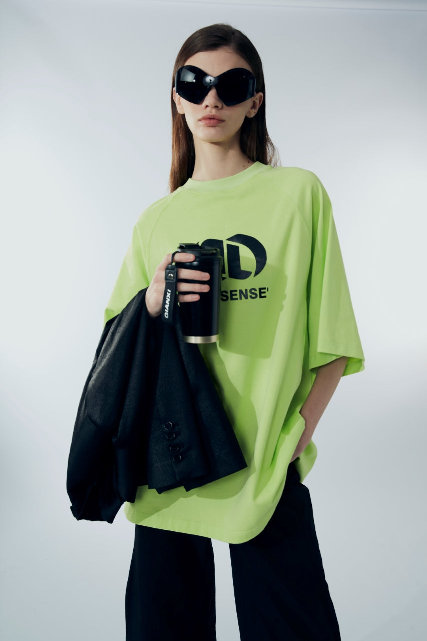 DJFL 经典字母宽松短袖T