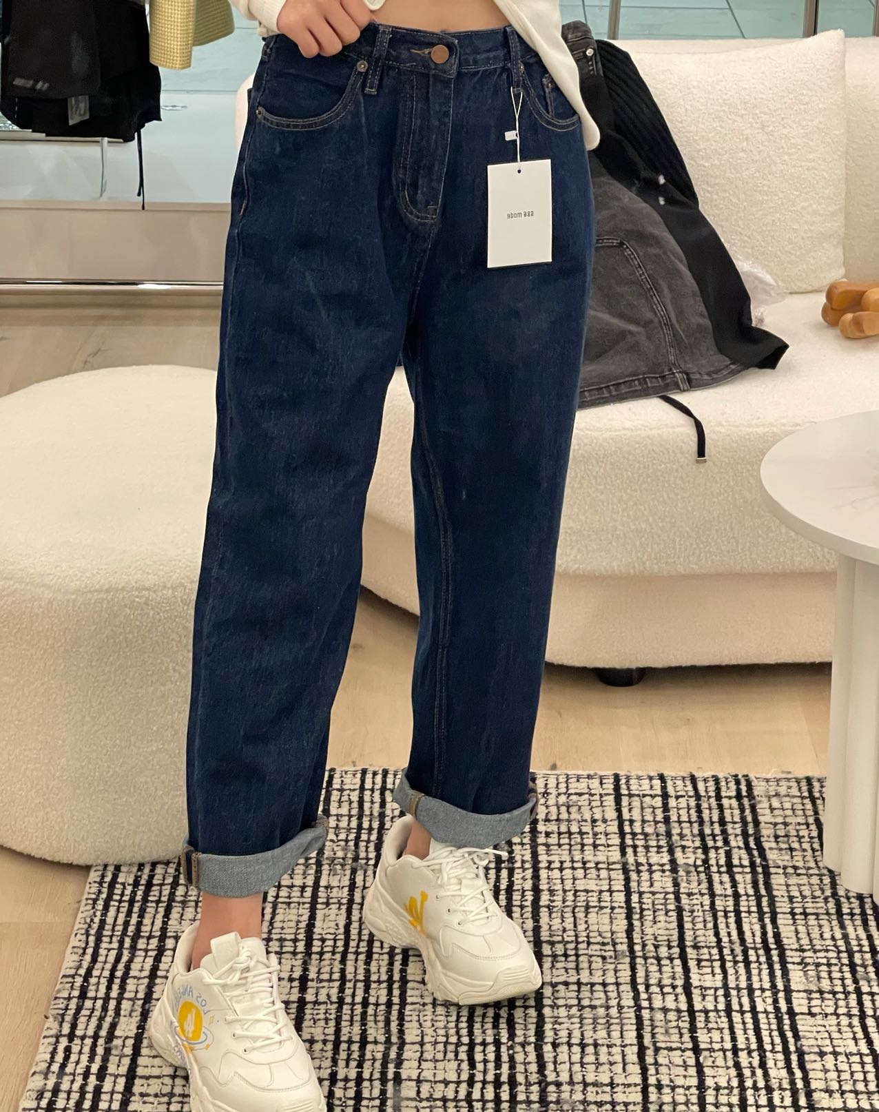 SGMode 深蓝色牛仔裤