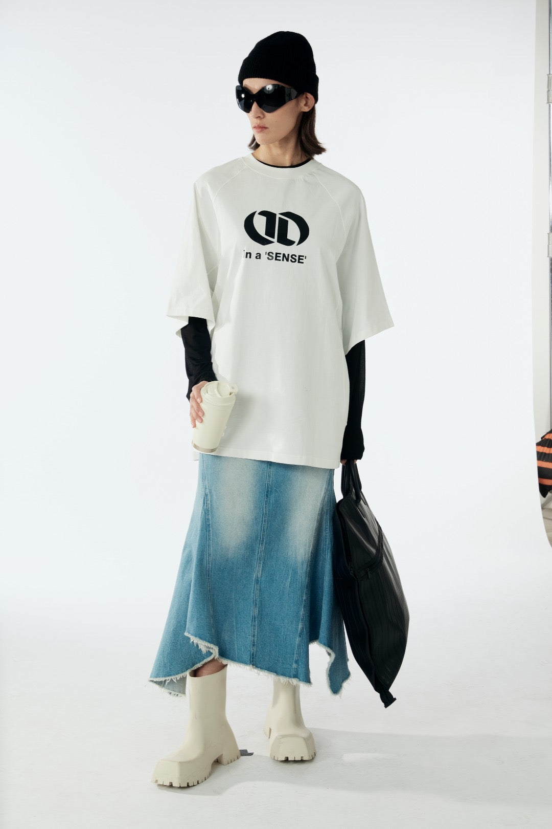 DJFL 经典字母宽松短袖T