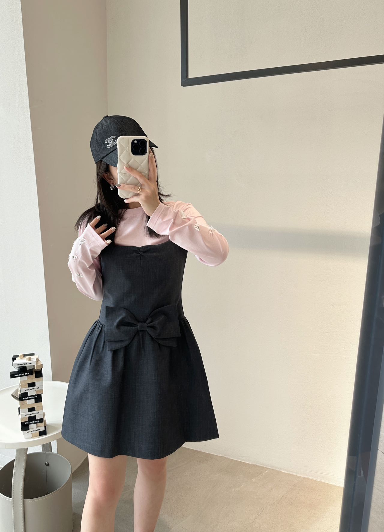 SGMODE 花朵亮片装饰打底衣