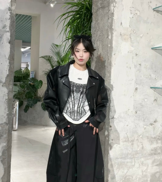 uhot 25a透视皮衣